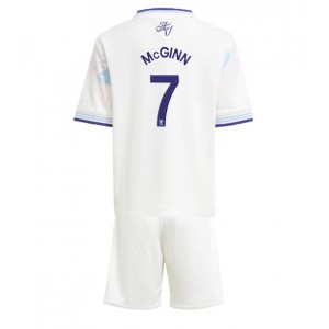 Fotbalové Dres Aston Villa John McGinn #7 Dětské Třetí Oblečení 2025-26 Krátký Rukáv (+ trenýrky)